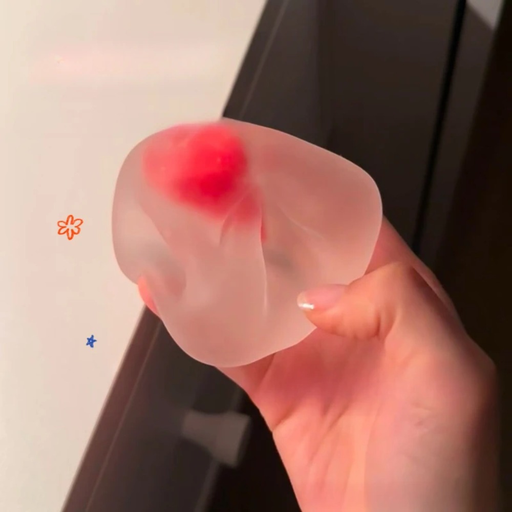 Squishy Strawberry Stress Ball - Kids' Toy ulasan dan harga