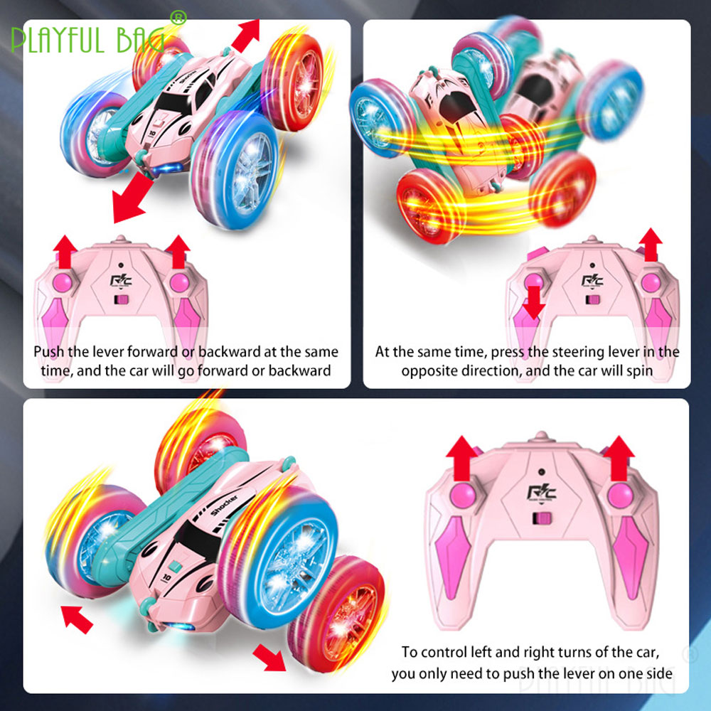 2.4G RC Stunt Car Electric Rem - Kids Toys Electric Car ulasan dan harga