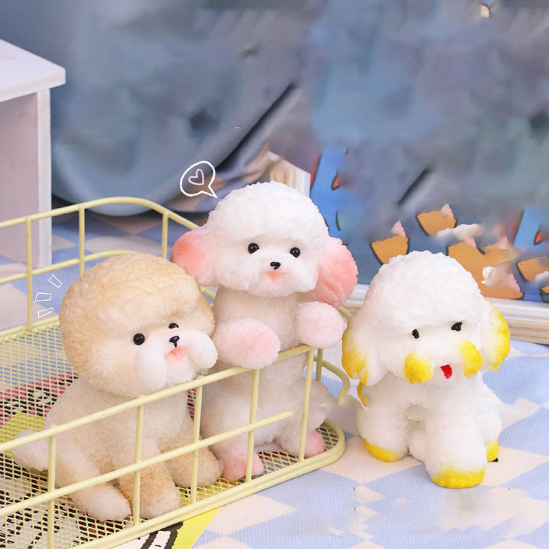 Taba Squishy Cute Puppy Schnau - Kids Toys Dog ulasan dan harga