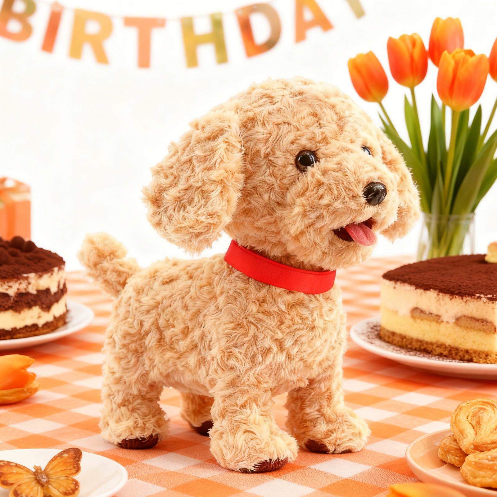 Realistic Robot Dog Plush Soft - Kids Toys Dog ulasan dan harga