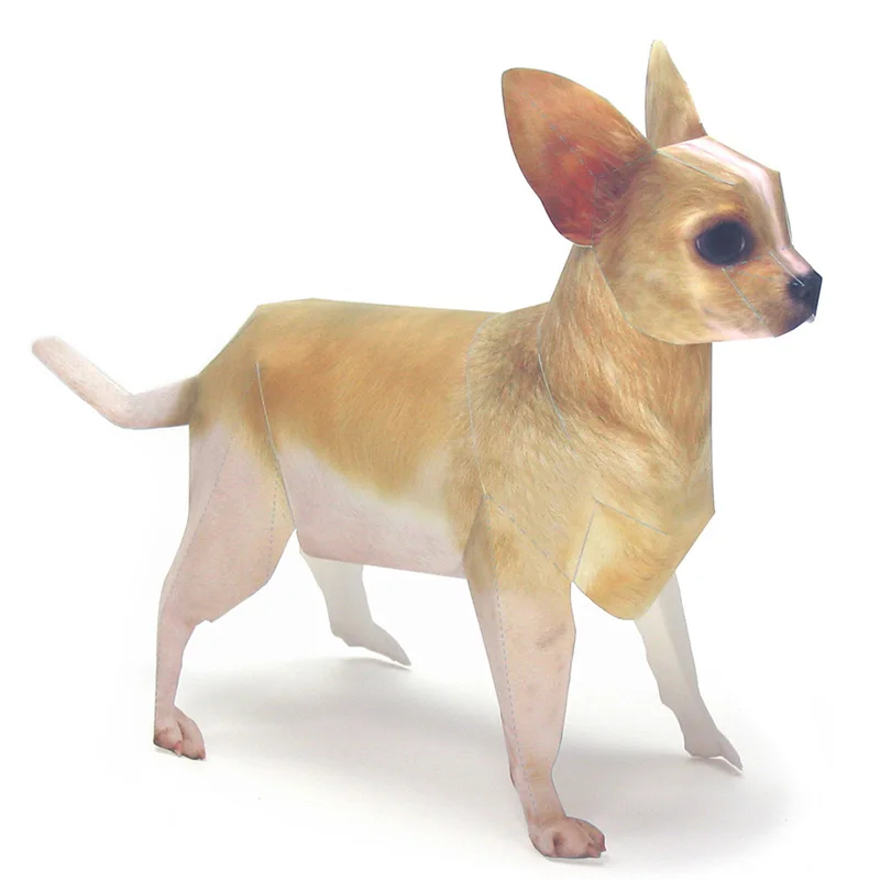 Chihuahua Dog Origami Art Pet  - Kids Toys Dog ulasan dan harga