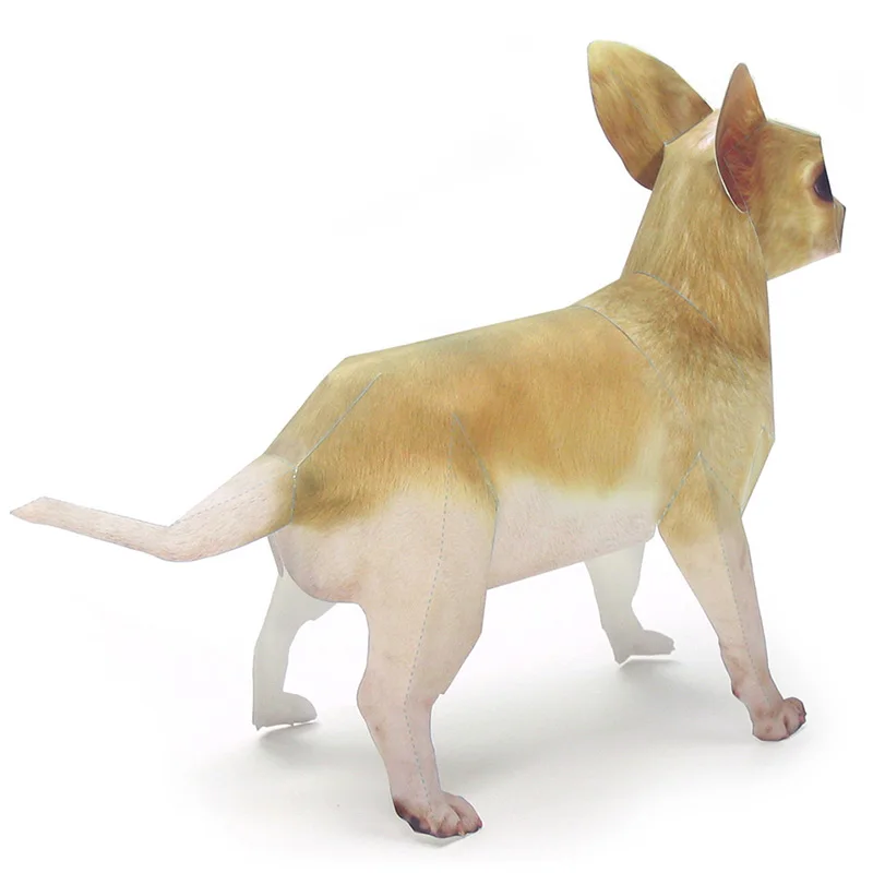 Chihuahua Dog Origami Art Pet  - Kids Toys Dog ulasan dan harga