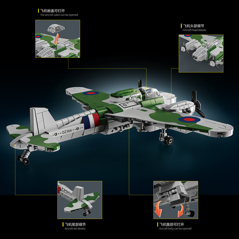 UK Military WW2 De Havilland M - Kids Toys Uk ulasan dan harga