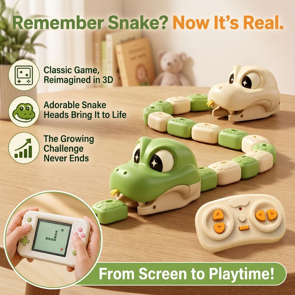 Remote Controlled Greedy Snake - Kids Toys Remote Car ulasan dan harga