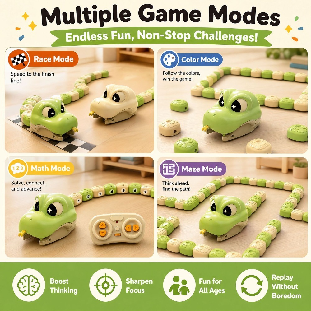 Remote Controlled Greedy Snake - Kids Toys Remote Car ulasan dan harga