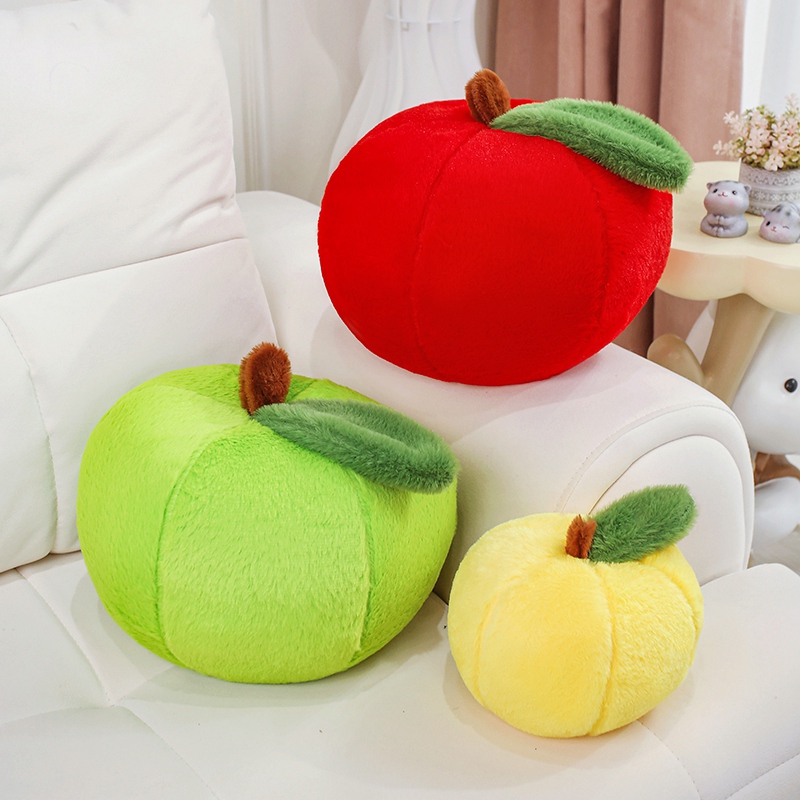 Apple Plush Toy Large Doll Red - Kids Toys Yellow ulasan dan harga