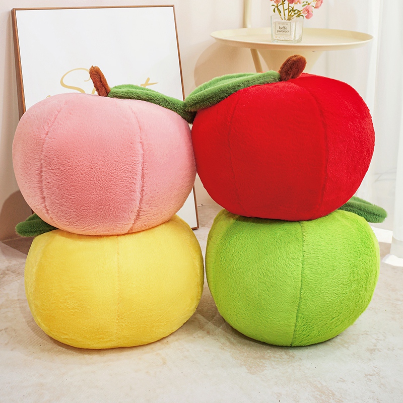 Apple Plush Toy Large Doll Red - Kids Toys Yellow ulasan dan harga
