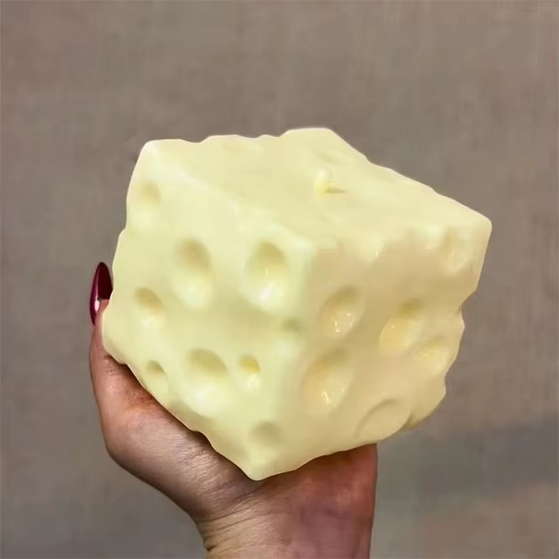 Milk Yellow Cheese Squishy Str - Kids Toys Yellow ulasan dan harga