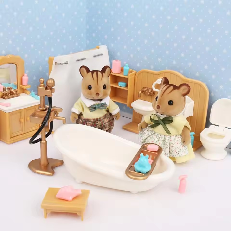 1/12 Scale Dollhouse Furniture - Play Kitchen Set ulasan dan harga