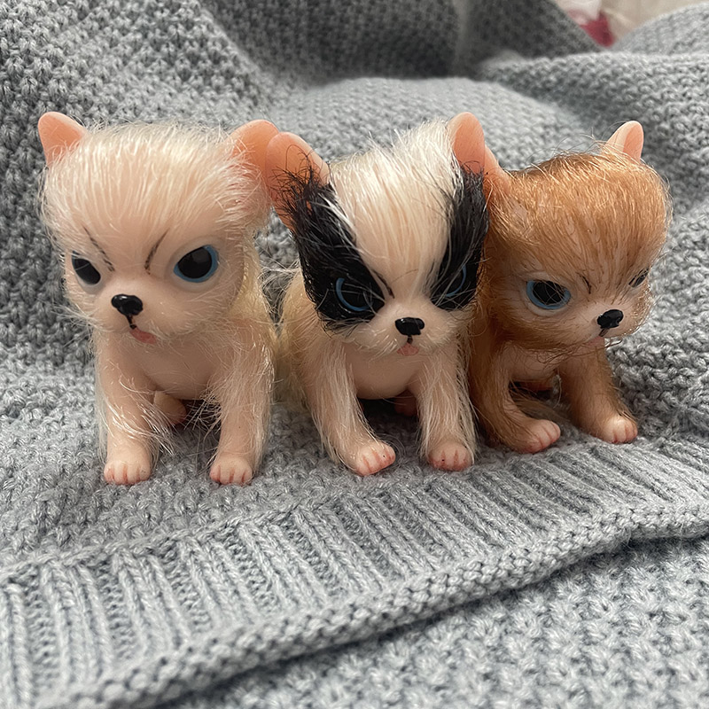 5Inch Full Body Silicone Cute  - Kids Toys Dog ulasan dan harga