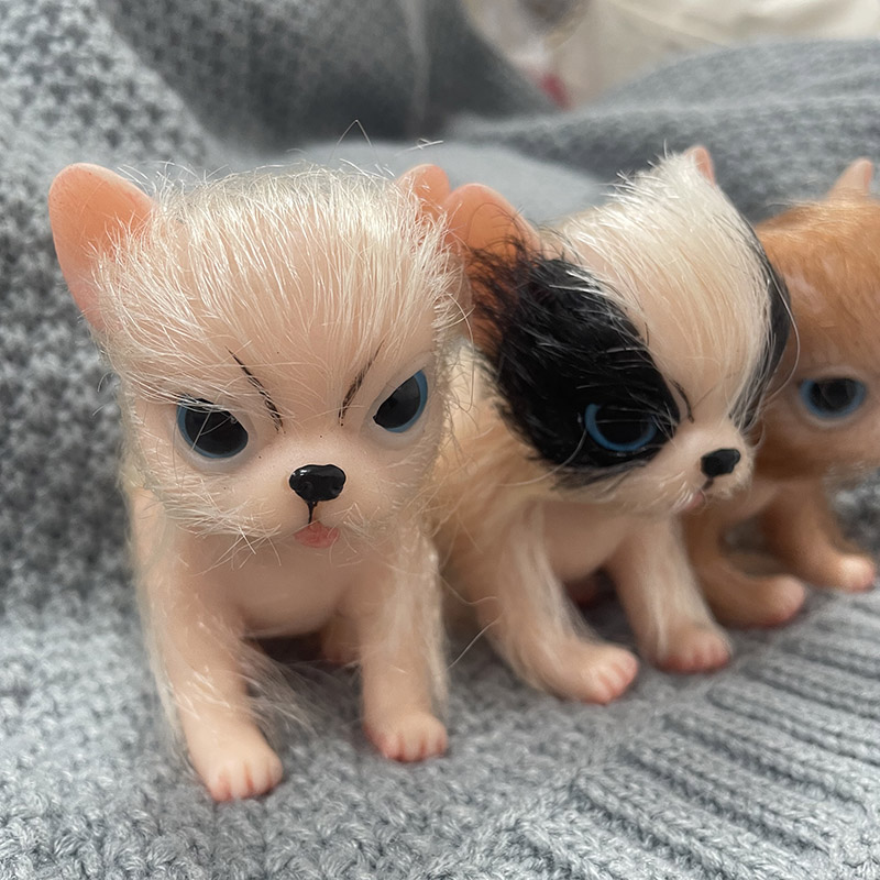 5Inch Full Body Silicone Cute  - Kids Toys Dog ulasan dan harga