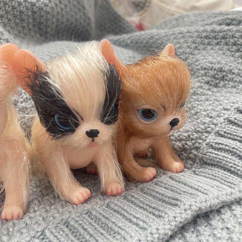 5Inch Full Body Silicone Cute  - Kids Toys Dog ulasan dan harga