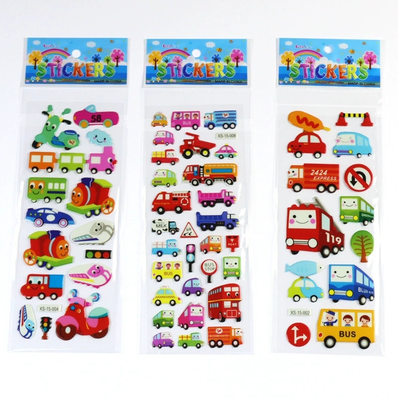 6pcs Cartoon Fireman Car Stick - Kids Toys Yellow ulasan dan harga