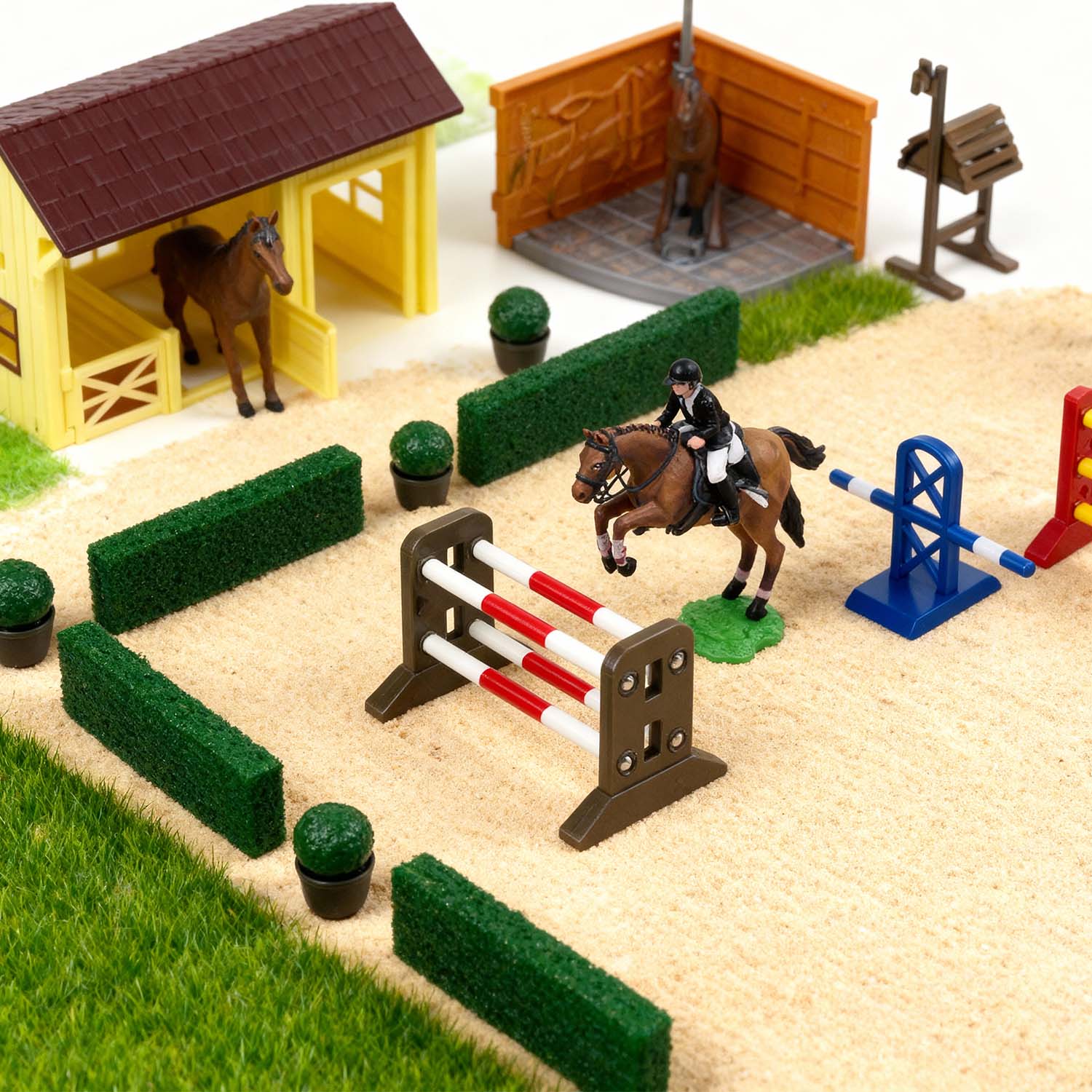 Simulation Horse Stable Playse - Kids Toys Horse ulasan dan harga