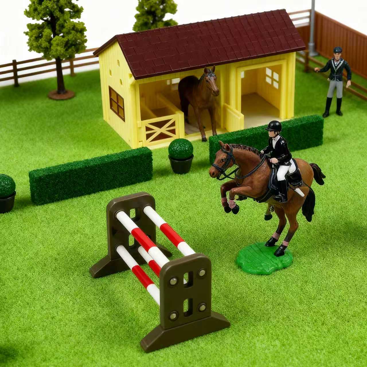 Simulation Horse Stable Playse - Kids Toys Horse ulasan dan harga